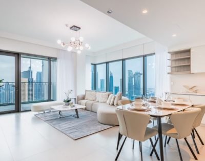 Lavish 3BR Apartment with Assistant Room at Downtown Views II Tower 1