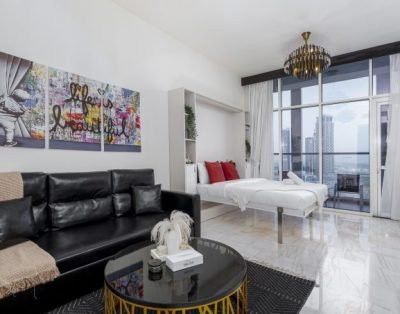 Fully-Furnished Studio at Bayz Tower